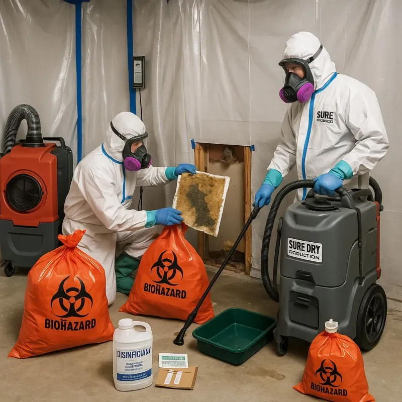 Contaminated Water Handling Protocols process in Chesterfield, MO