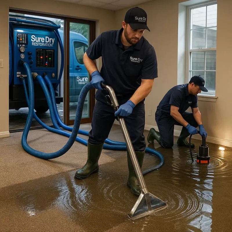 Water Extraction and Removal process in Chesterfield, MO